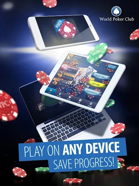 Poker Games: World Poker Club (Покер Гейм) [МОД: Много монет, Открытые уровни и Мега MOD] Screenshot 3