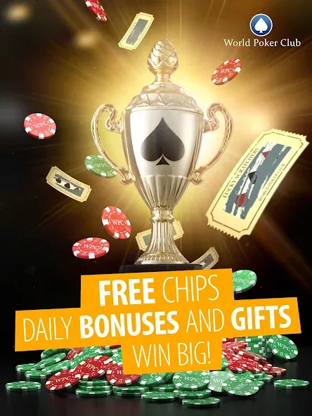 Poker Games: World Poker Club (Покер Гейм) [МОД: Много монет, Открытые уровни и Мега MOD] Screenshot 4