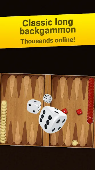 Backgammon Long Arena [МОД: Много монет, Открытые уровни и Мега MOD] Screenshot 1