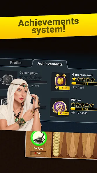 Backgammon Long Arena [МОД: Много монет, Открытые уровни и Мега MOD] Screenshot 4
