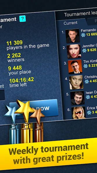 Poker Arena: texas holdem game (Покер Арена) [МОД: Все открыто, Дополнительные деньги и Меню MOD] Screenshot 3