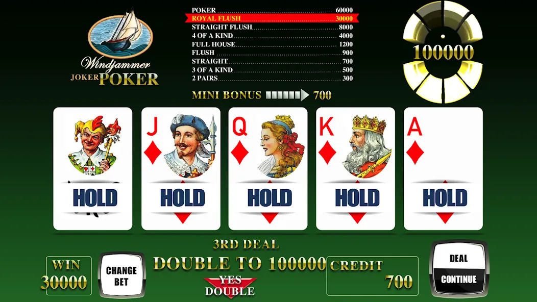Windjammer Poker (Уиндджаммер Покер) [МОД: Меню, Бесконечные монеты и Открытые уровни] Screenshot 4