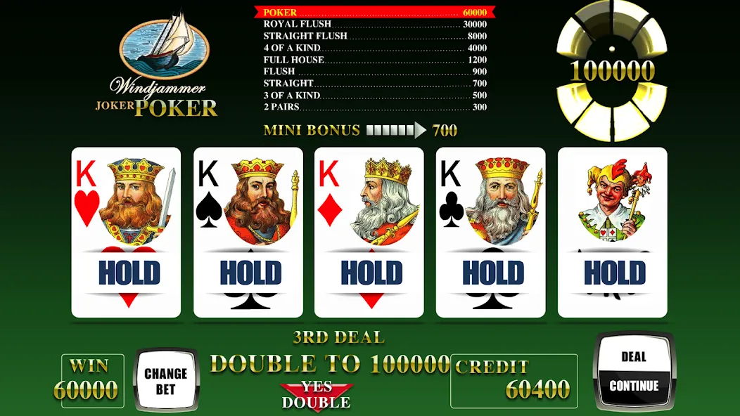 Windjammer Poker (Уиндджаммер Покер) [МОД: Меню, Бесконечные монеты и Открытые уровни] Screenshot 5
