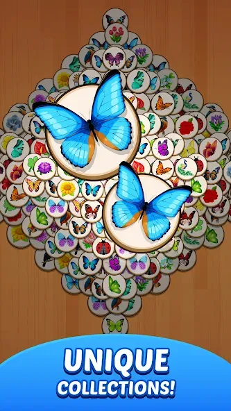 Tile Pair 3D - Tile Connect 3D (Тайл Пейр 3Д) [МОД: Много денег, Монет и Все открыто] Screenshot 2