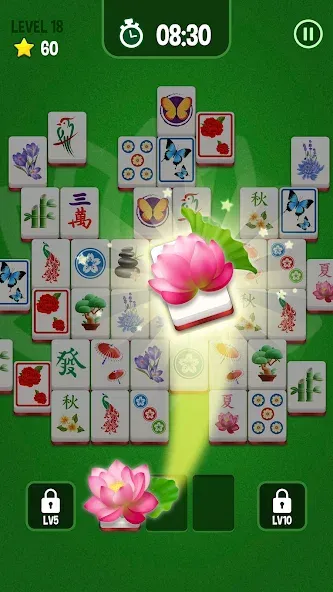 Mahjong 3D Matching Puzzle (Маджонг 3D Головоломка на совпадение) [МОД: Деньги, Монеты и Меню MOD] Screenshot 2