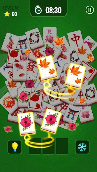 Mahjong 3D Matching Puzzle (Маджонг 3D Головоломка на совпадение) [МОД: Деньги, Монеты и Меню MOD] Screenshot 5