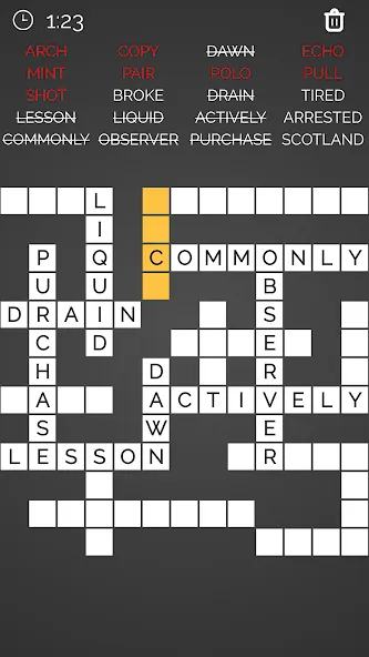 Crossword : Word Fill [МОД: Деньги, Монеты и Меню MOD] Screenshot 2