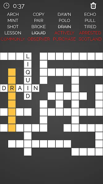 Crossword : Word Fill [МОД: Деньги, Монеты и Меню MOD] Screenshot 4