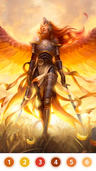 Angel & Devil Paint by Number [МОД: Много денег, Монет и Все открыто] Screenshot 1