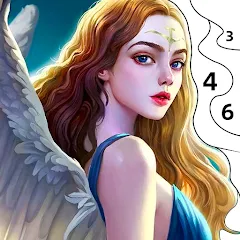 Скачать Angel & Devil Paint by Number [МОД: Много денег, Монет и Все открыто] | Взлом Angel & Devil Paint by Number на Андроид