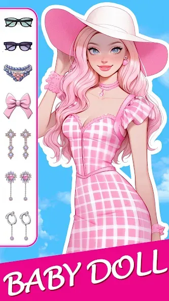 Doll Makeover: dress up games (Долл Мейковер) [МОД: Все открыто, Дополнительные деньги и Меню MOD] Screenshot 2