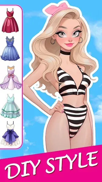 Doll Makeover: dress up games (Долл Мейковер) [МОД: Все открыто, Дополнительные деньги и Меню MOD] Screenshot 3