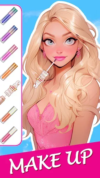 Doll Makeover: dress up games (Долл Мейковер) [МОД: Все открыто, Дополнительные деньги и Меню MOD] Screenshot 4
