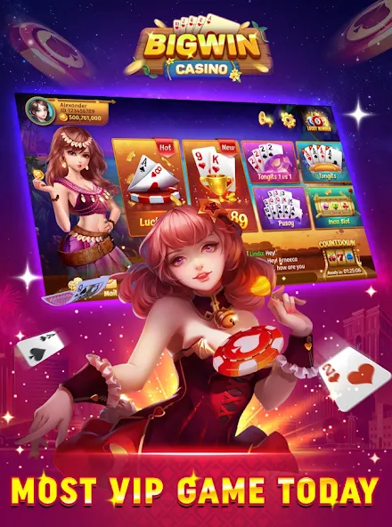 Bigwin - Slot Casino Online (Бигвин) [МОД: Все открыто, Дополнительные деньги и Меню MOD] Screenshot 5