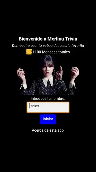 Merlina Trivia en Español [МОД: Много монет, Открытые уровни и Мега MOD] Screenshot 1