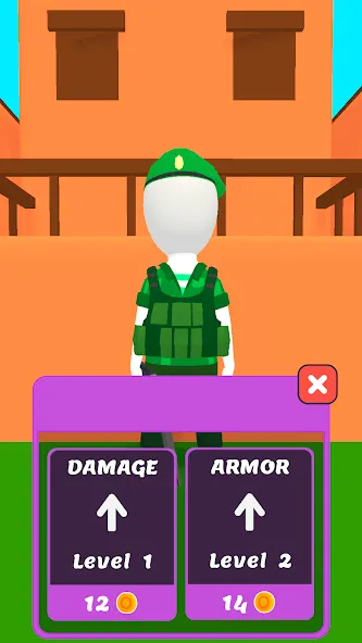 Island Warfare 3D: Guns' Land (Айленд Ворфер) [МОД: Деньги, Монеты и Меню MOD] Screenshot 1