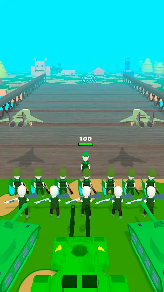 Island Warfare 3D: Guns' Land (Айленд Ворфер) [МОД: Деньги, Монеты и Меню MOD] Screenshot 2