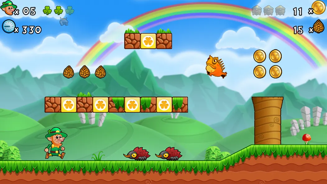 Lep's World 3 [МОД: Бесконечные деньги, Монеты и Мега MOD] Screenshot 1