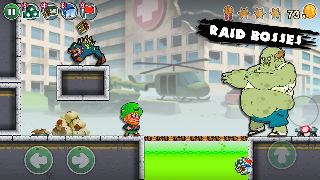 Lep's World Z [МОД: Меню, Бесконечные монеты и Открытые уровни] Screenshot 4