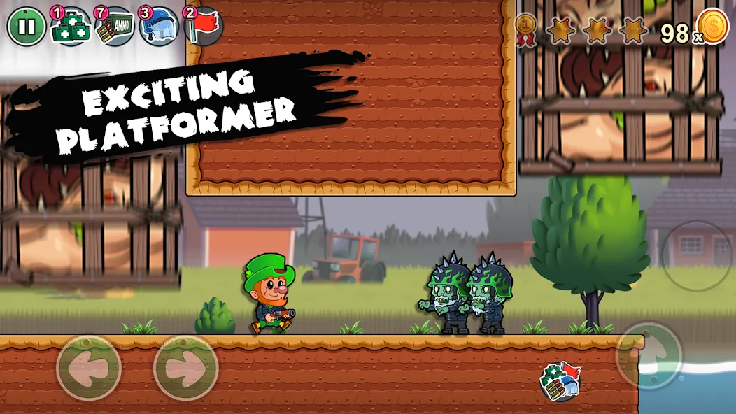 Lep's World Z [МОД: Меню, Бесконечные монеты и Открытые уровни] Screenshot 5