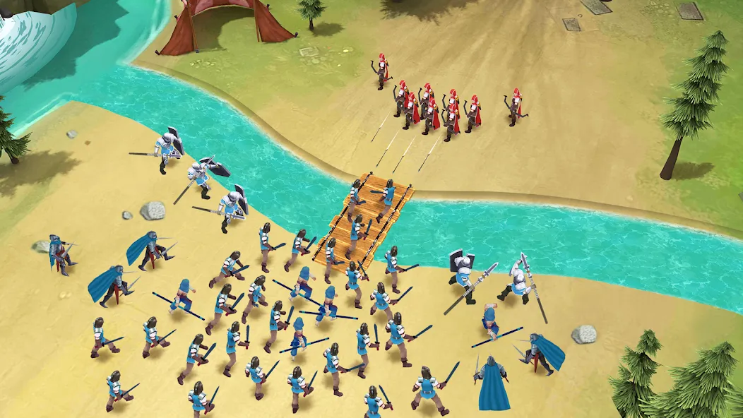 Kingdom Clash - Strategy Game (Кингдом Клаш) [МОД: Бесконечные деньги, Монеты и Мега MOD] Screenshot 1