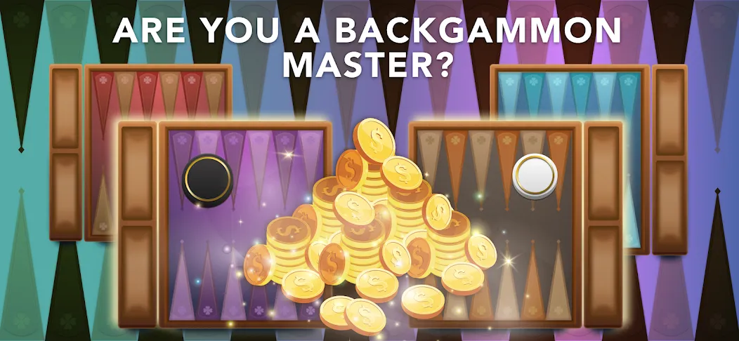 Backgammon Classic + Online [МОД: Деньги, Монеты и Меню MOD] Screenshot 2