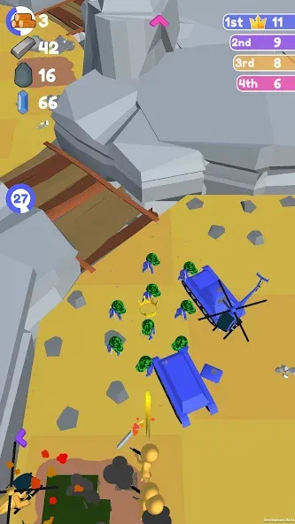 Islands Control: Army War (Айлэндс Контрол) [МОД: Меню, Бесконечные монеты и Открытые уровни] Screenshot 5