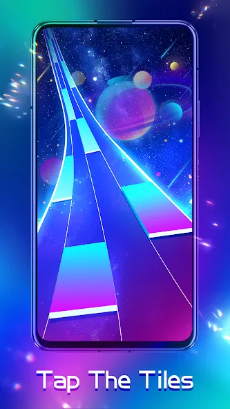 Piano Fire: Edm Music & Piano (Пиано Файр) [МОД: Меню, Бесконечные монеты и Открытые уровни] Screenshot 2