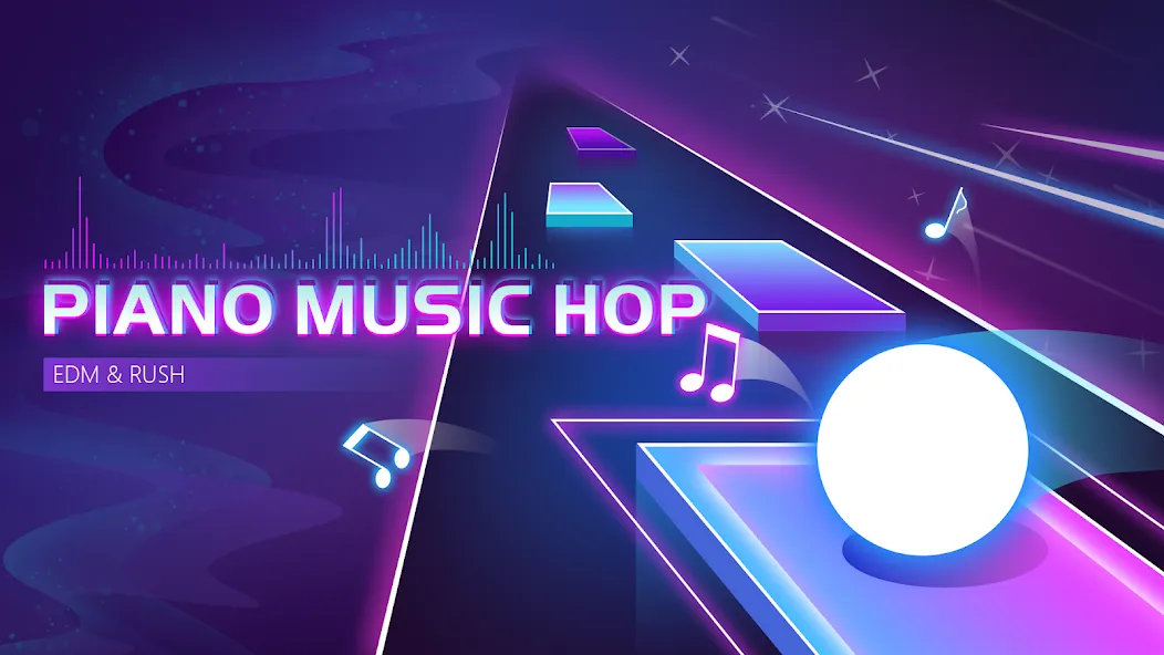 Piano Music Hop: EDM Rush! (Пиано музыка хоп) [МОД: Все открыто, Дополнительные деньги и Меню MOD] Screenshot 1