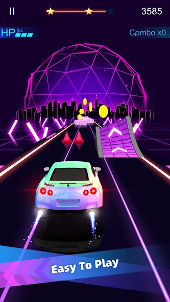 Music Racing GT: EDM & Cars (Музыка Гонок ГТ) [МОД: Все открыто, Дополнительные деньги и Меню MOD] Screenshot 1