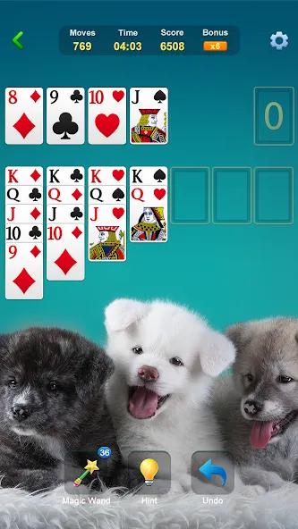 Solitaire - Classic Card Games [МОД: Деньги, Монеты и Меню MOD] Screenshot 4
