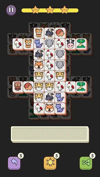 Match 3 Animal - Zen Puzzle (Матч 3 Животное) [МОД: Много монет, Открытые уровни и Мега MOD] Screenshot 3
