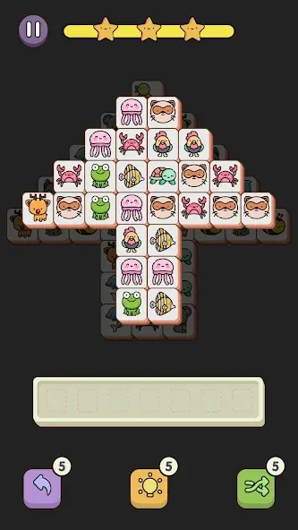 Match 3 Animal - Zen Puzzle (Матч 3 Животное) [МОД: Много монет, Открытые уровни и Мега MOD] Screenshot 5