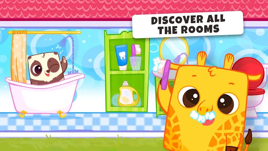 Bibi Home Games for Babies [МОД: Много монет, Открытые уровни и Мега MOD] Screenshot 3