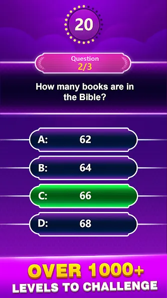 Bible Trivia - Word Quiz Game (Библейская викторина) [МОД: Много денег, Монет и Все открыто] Screenshot 2