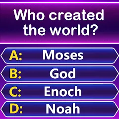 Скачать Bible Trivia - Word Quiz Game (Библейская викторина) [МОД: Много денег, Монет и Все открыто] | Взлом Bible Trivia - Word Quiz Game на Андроид