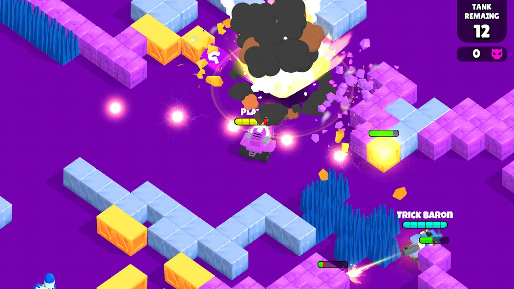 Super Tank Hero (Танковые сражения ) [МОД: Много монет, Открытые уровни и Мега MOD] Screenshot 5