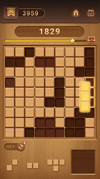 Block Sudoku Woody Puzzle Game [МОД: Меню, Бесконечные монеты и Открытые уровни] Screenshot 1