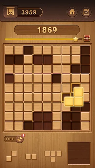 Block Sudoku Woody Puzzle Game [МОД: Меню, Бесконечные монеты и Открытые уровни] Screenshot 3