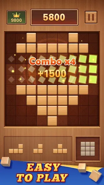 Wood Block 99 - Sudoku Puzzle (Вуд Блок 99) [МОД: Много монет, Открытые уровни и Мега MOD] Screenshot 3