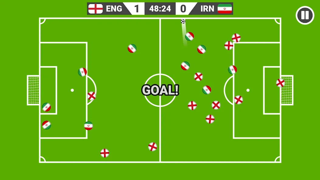 Marble Soccer (Марбль Соккер) [МОД: Бесконечные деньги, Монеты и Мега MOD] Screenshot 2