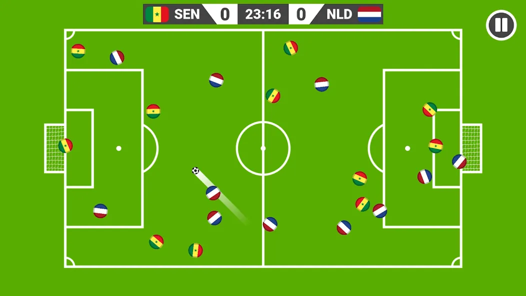 Marble Soccer (Марбль Соккер) [МОД: Бесконечные деньги, Монеты и Мега MOD] Screenshot 3