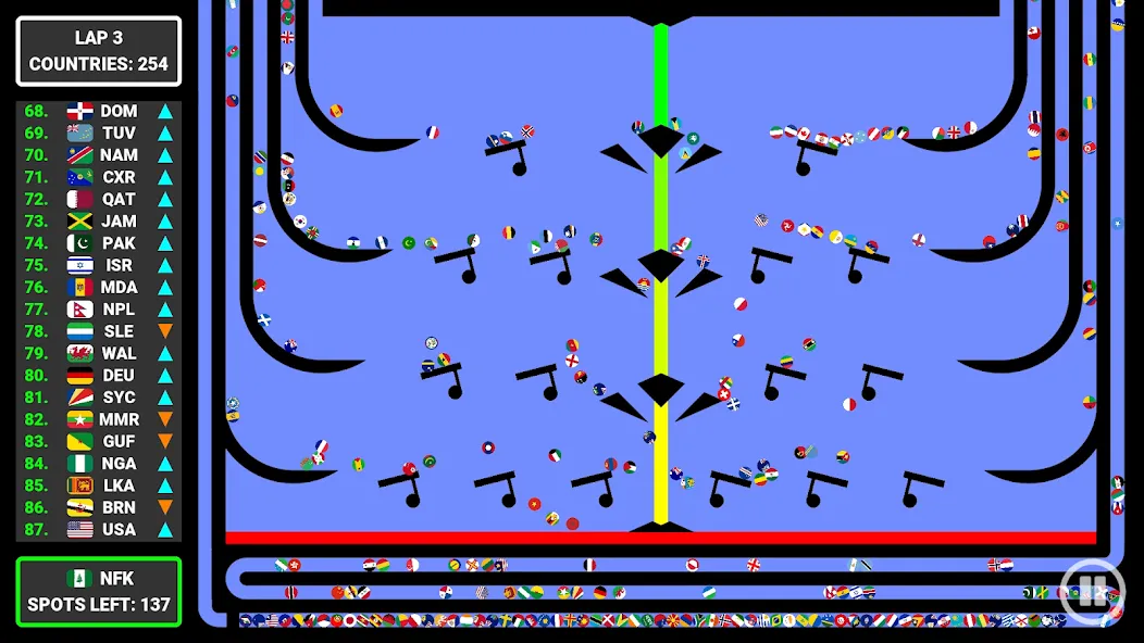 World Marble Race (Ворлд Марбл Рейс) [МОД: Меню, Бесконечные монеты и Открытые уровни] Screenshot 3
