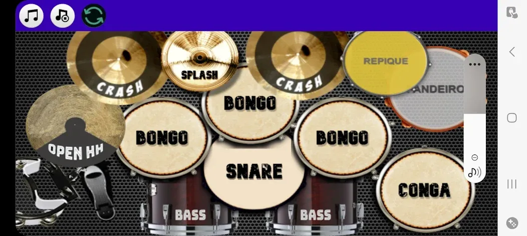 Drum Studio: Bateria Virtual (Драм студио) [МОД: Много монет, Открытые уровни и Мега MOD] Screenshot 3