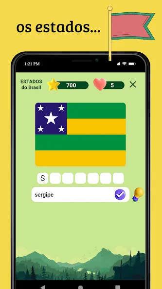 Quiz Brasil (Квиз Бразилия) [МОД: Бесконечные деньги, Монеты и Мега MOD] Screenshot 3