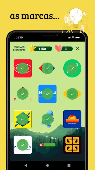 Quiz Brasil (Квиз Бразилия) [МОД: Бесконечные деньги, Монеты и Мега MOD] Screenshot 4