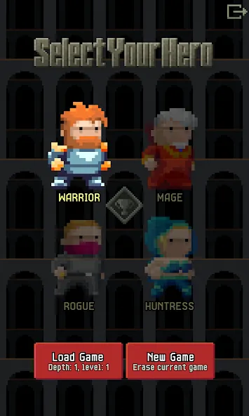 Pixel Dungeon ML (Пиксельное подземелье РУ) [МОД: Много монет, Открытые уровни и Мега MOD] Screenshot 3