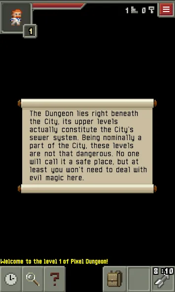 Pixel Dungeon ML (Пиксельное подземелье РУ) [МОД: Много монет, Открытые уровни и Мега MOD] Screenshot 4