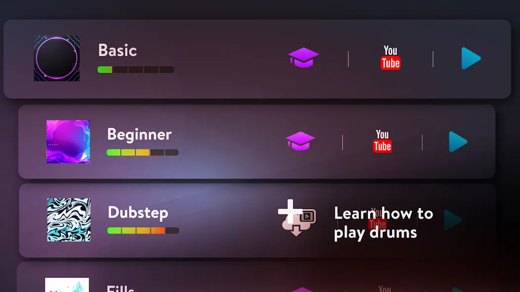 Classic Drum: electronic drums (Классик Драм) [МОД: Меню, Бесконечные монеты и Открытые уровни] Screenshot 2