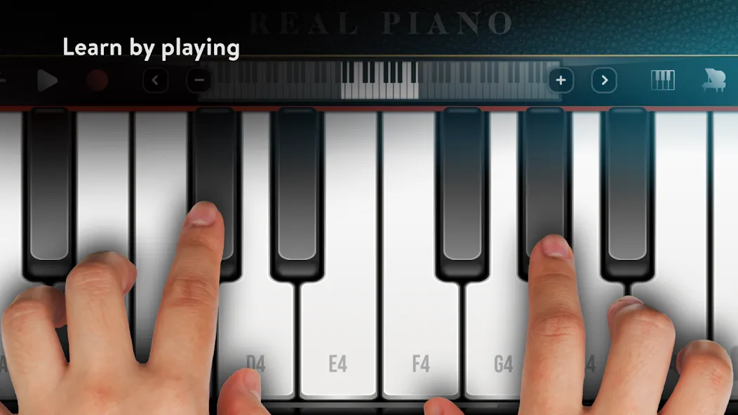 Real Piano electronic keyboard (Риал Пиано) [МОД: Много денег, Монет и Все открыто] Screenshot 1
